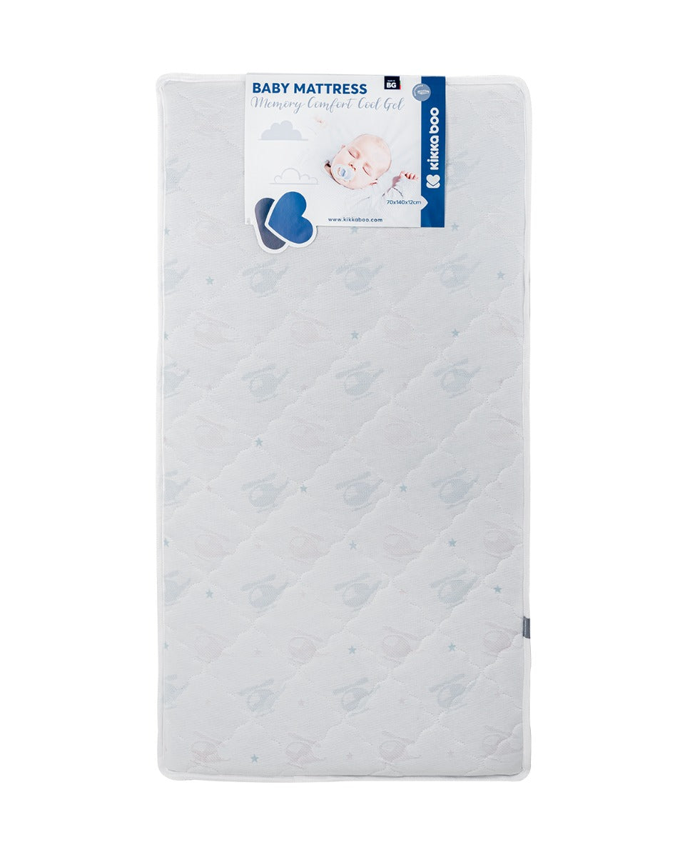 Матрак Memory Comfort Cool Gel 70Х140Х12См Helicopters Син/Pink --- BebeMama