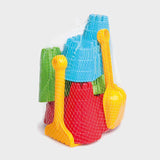 Мини Комплект За Плаж С Цветни Формички На Замък --- BebeMama