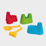 Мини Комплект За Плаж С Цветни Формички На Замък - Играчки За Плаж - Marioinex - BebeMama