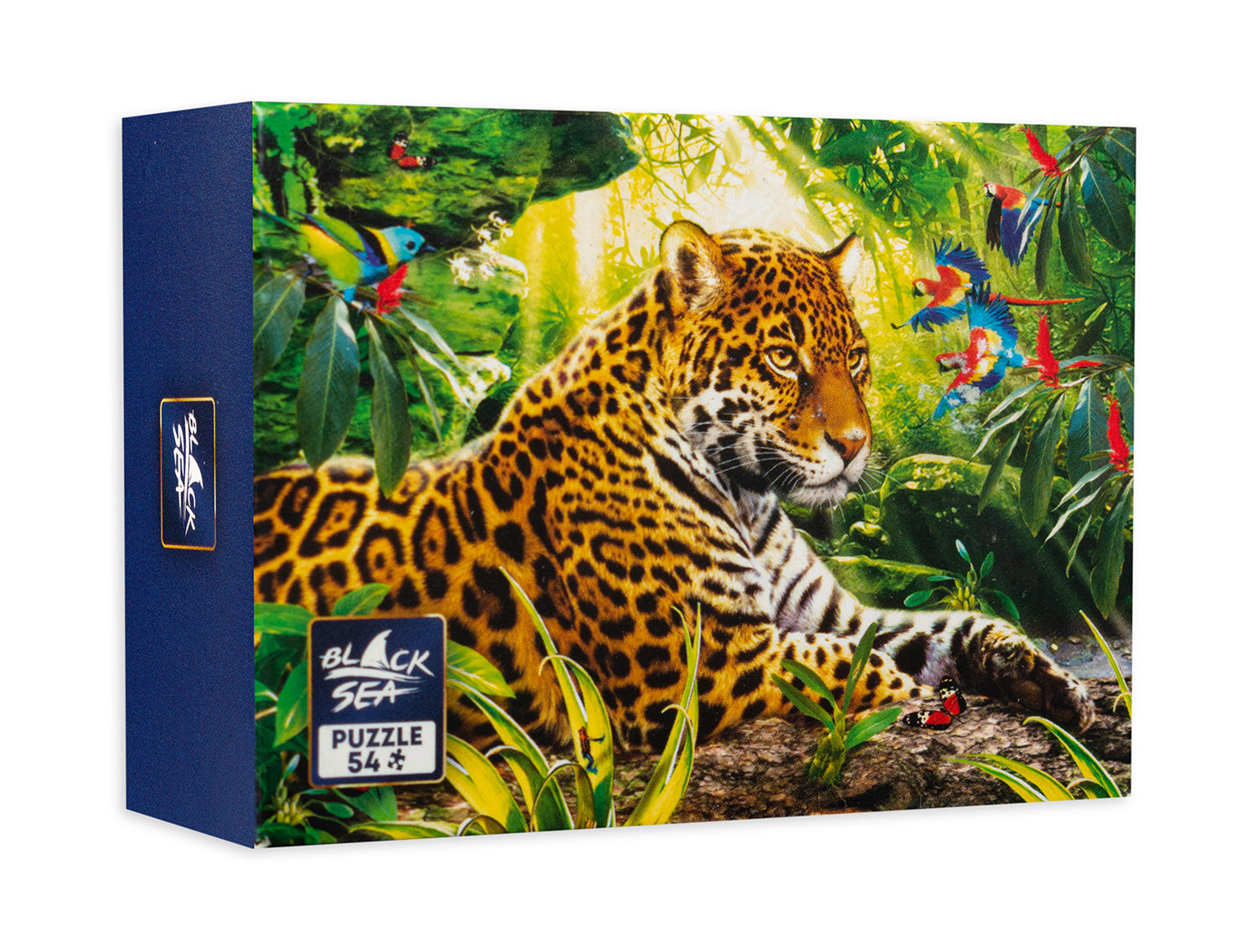 Мини Пъзел Черен Sea От 54 Части - Мързелив Следобед В Амазонка - Пъзели - Black Sea Puzzles - BebeMama