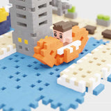 Мини Вафлен Конструктор Градски Център 248 Части - Пристанище --- BebeMama