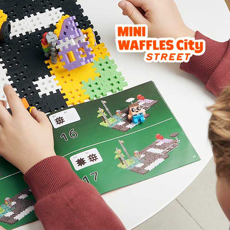 Мини Вафлен Конструктор Градски Център 280 Части - Кръстовище --- BebeMama