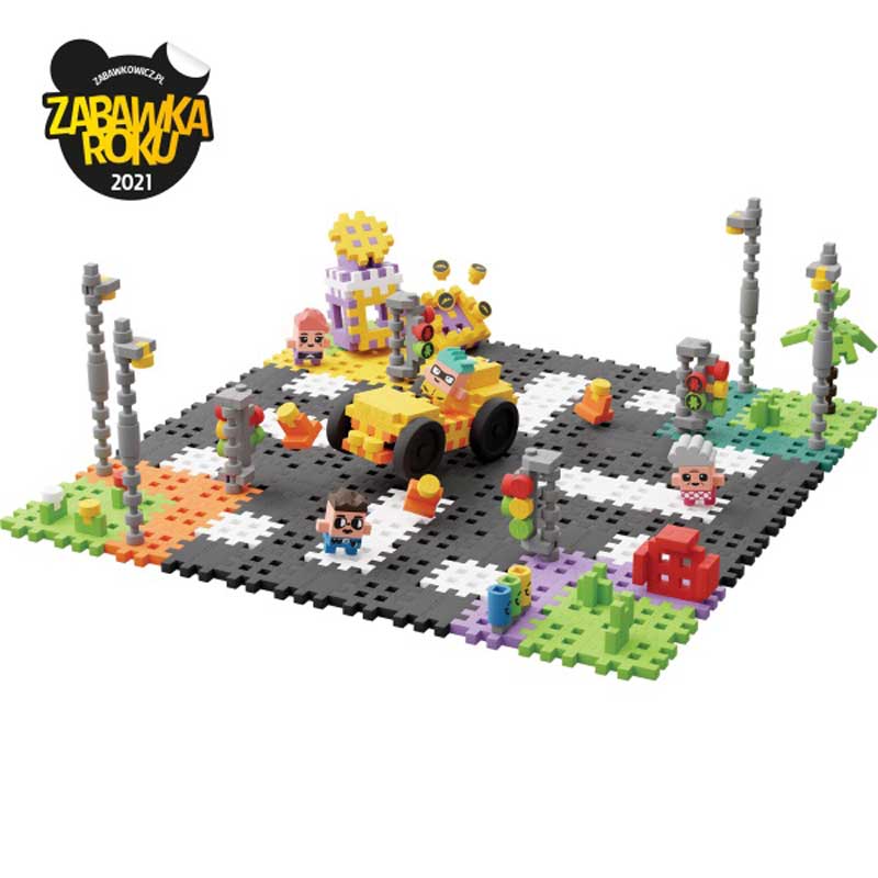 Мини Вафлен Конструктор Градски Център 280 Части - Кръстовище --- BebeMama