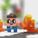 Мини Вафлен Конструктор Градски Център 280 Части - Кръстовище --- BebeMama