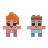 Мини Вафлен Конструктор Градски Център - Кафене 80 Части --- BebeMama