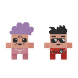 Мини Вафлен Конструктор Градски Център - Пожарна Кола 80 Части --- BebeMama