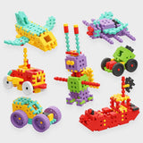 Мини Вафлен Конструктор От 200 Части `Малкият Майстор` --- BebeMama