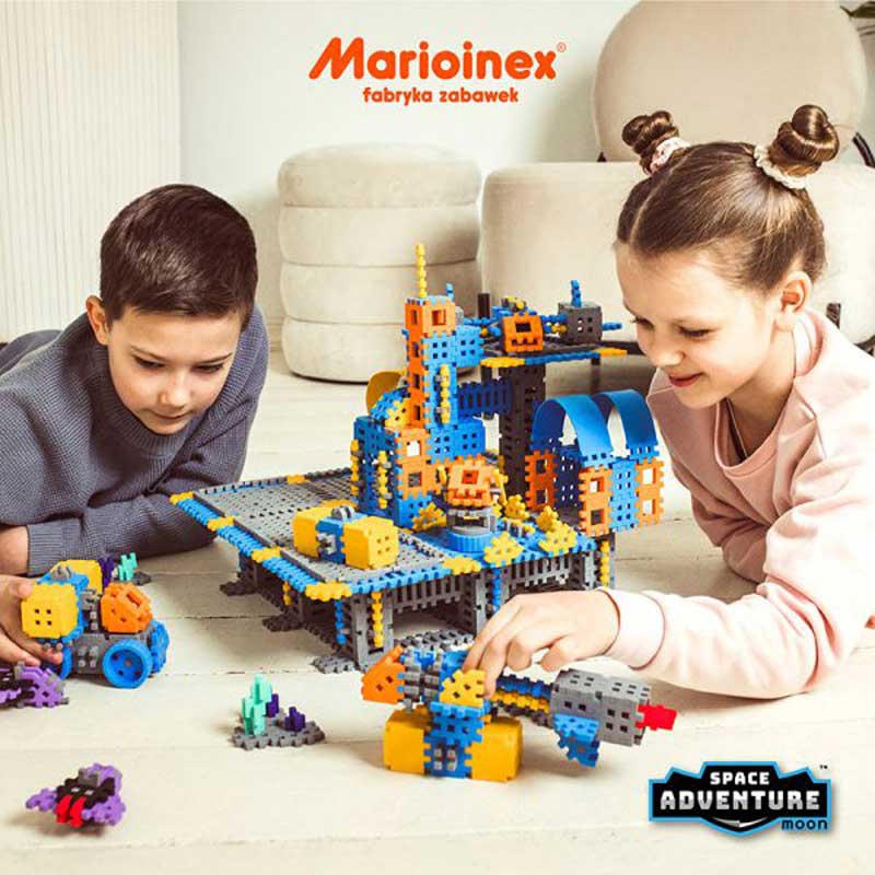Мини Вафлен Конструктор От 618 Части - Лунна Космическа База --- BebeMama