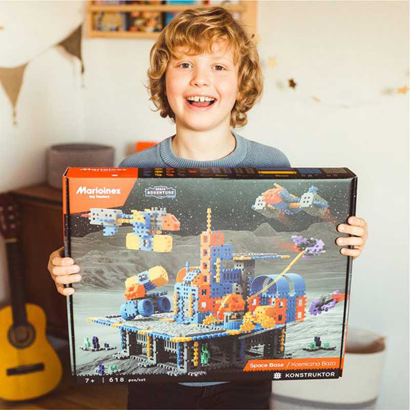 Мини Вафлен Конструктор От 618 Части - Лунна Космическа База --- BebeMama