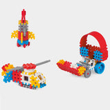 Мини Вафлен Конструктор От 70 Части - Син --- BebeMama