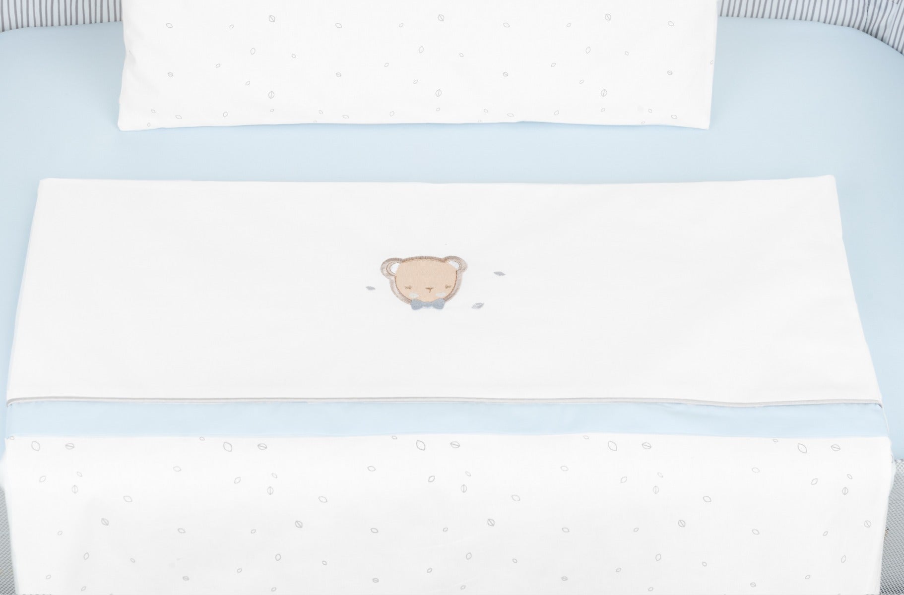 Бебешки Спален Комплект За Мини-Кошара 5Ч Dream Big Blue --- BebeMama