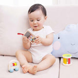 Моят Първи Мобилен Телефон - Дървена Музикална Играчка --- BebeMama