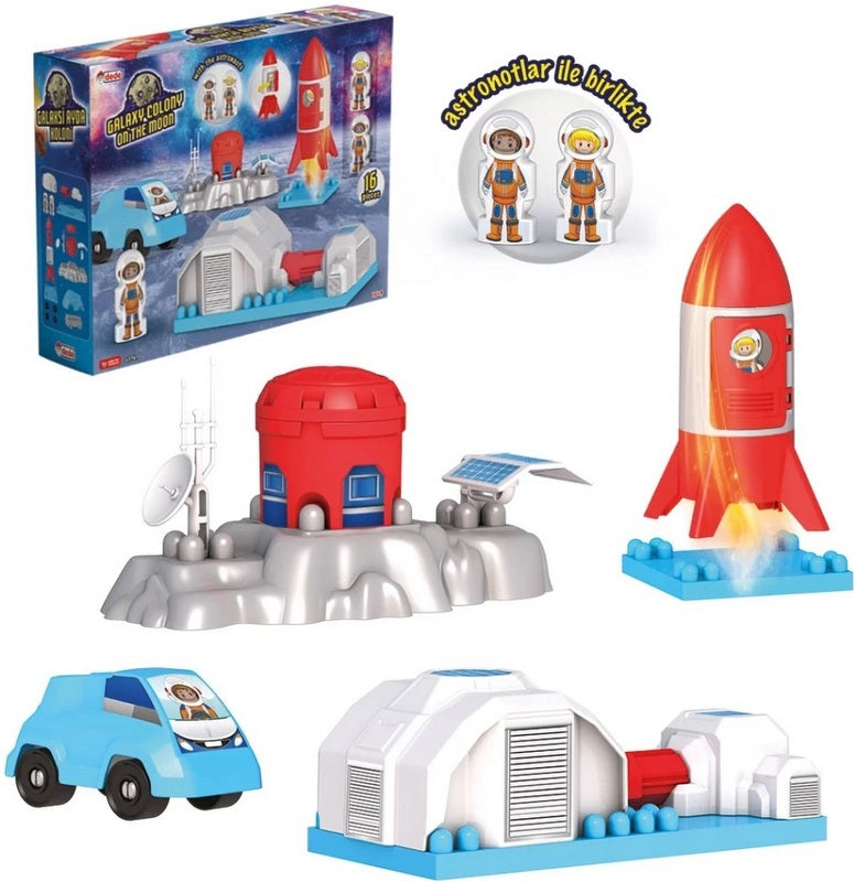 Конструктор Лунна Колония С Космонавти 46X35X13 --- BebeMama
