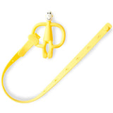 Мултифункционален Държач От Силикон Matchstick Monkey - Жълт --- BebeMama