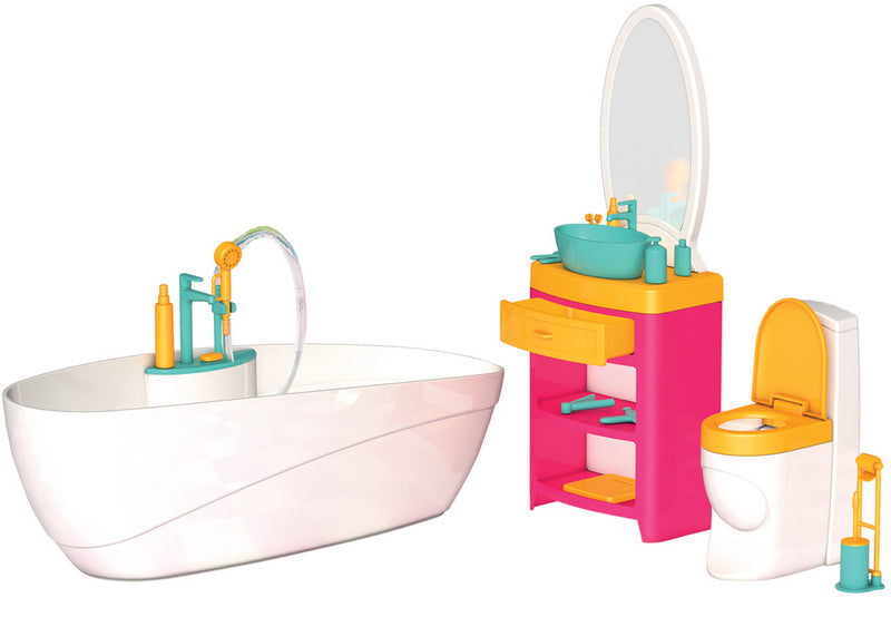 Банята На ЛиндаЗа Размер Кукли Тип Барби310X265X95 --- BebeMama