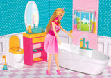 Банята На ЛиндаЗа Размер Кукли Тип Барби310X265X95 --- BebeMama
