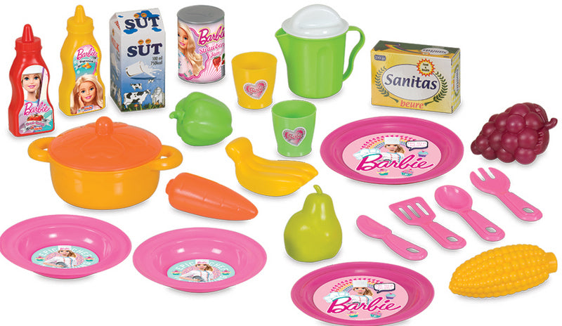 Барби Пазарска Количка С Продукти 31Х21Х58 --- BebeMama