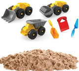 Комплект Машини И Форми За СтроежИ 750 Гр Кинетичен ПясъкИ Инструменти И Кутия За Работа 43Х7Х27 --- BebeMama