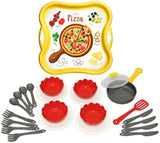 Пица Сервиз С Табла С Имл Печат 36Х29Х8 - Играчки - Thesmileofyourbaby - BebeMama