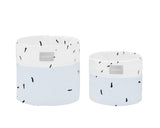 Комплект Кош За Аксесоари 2 Бр - 18См И 14См Bear With Me Син - Аксесоари За Стая - Kikkaboo - BebeMama