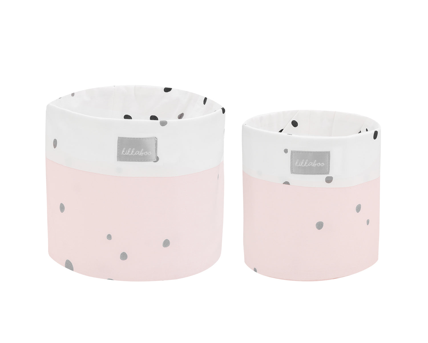 Комплект Кош За Аксесоари 2 Бр - 22См И 18См Bear With Me Pink --- BebeMama