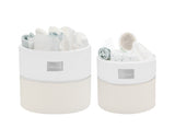 Комплект Кош За Аксесоари 2 Бр - 22См И 18См Dream Big Beige --- BebeMama