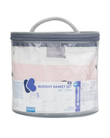 Комплект Кош За Аксесоари 2 Бр - 18См И 14См Bear With Me Pink --- BebeMama