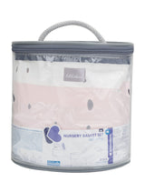 Комплект Кош За Аксесоари 2 Бр - 22См И 18См Bear With Me Pink --- BebeMama