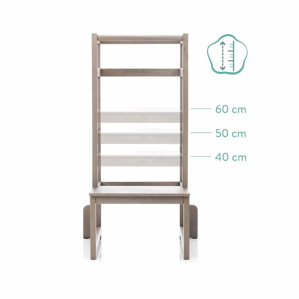 Обучителна Кула За Деца Fillikid Vista - Grey --- BebeMama