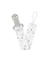 Клипс С Лента За Залъгалка Savanna Grey --- BebeMama