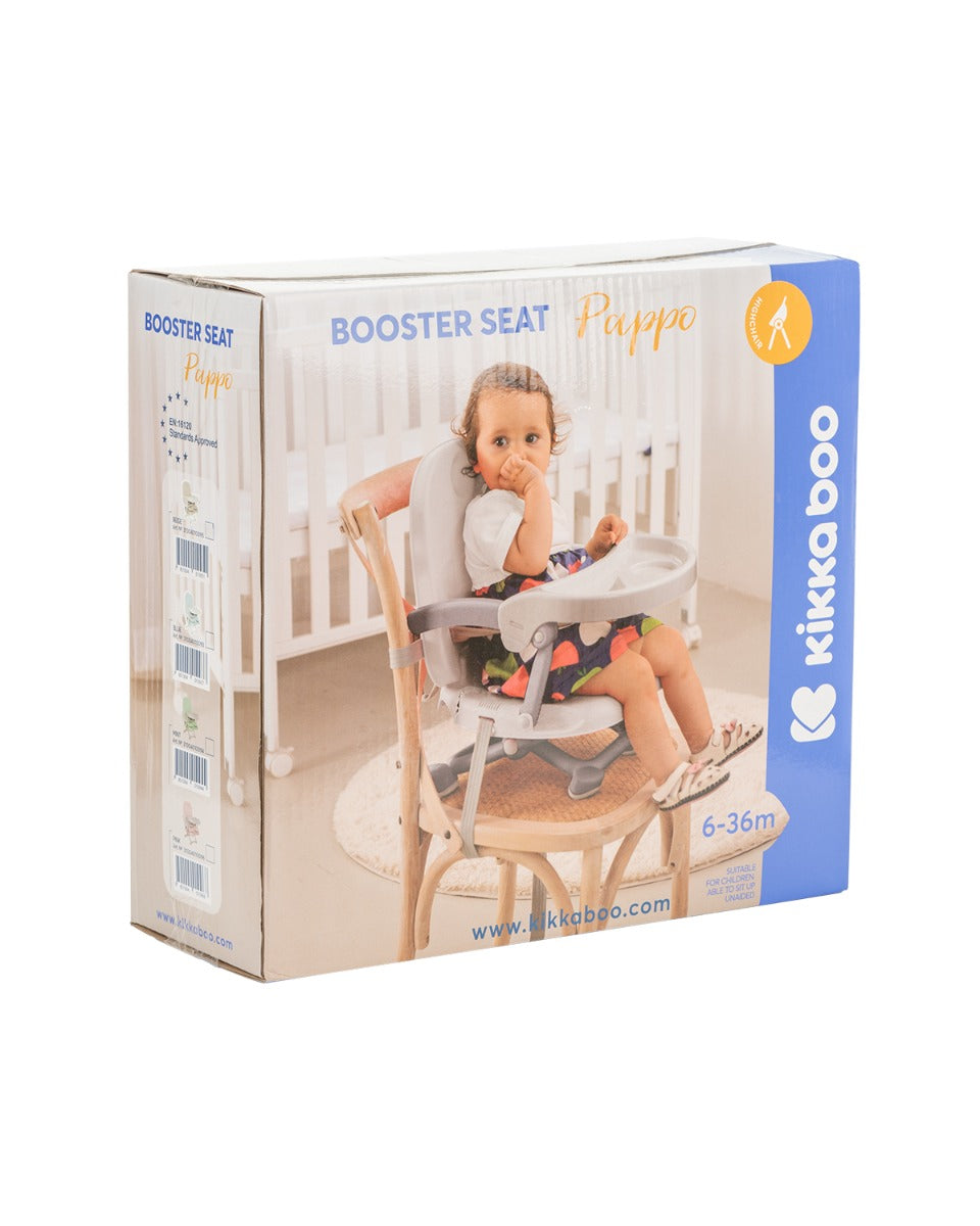 Стол За Хранене Повдигащ Pappo Grey --- BebeMama