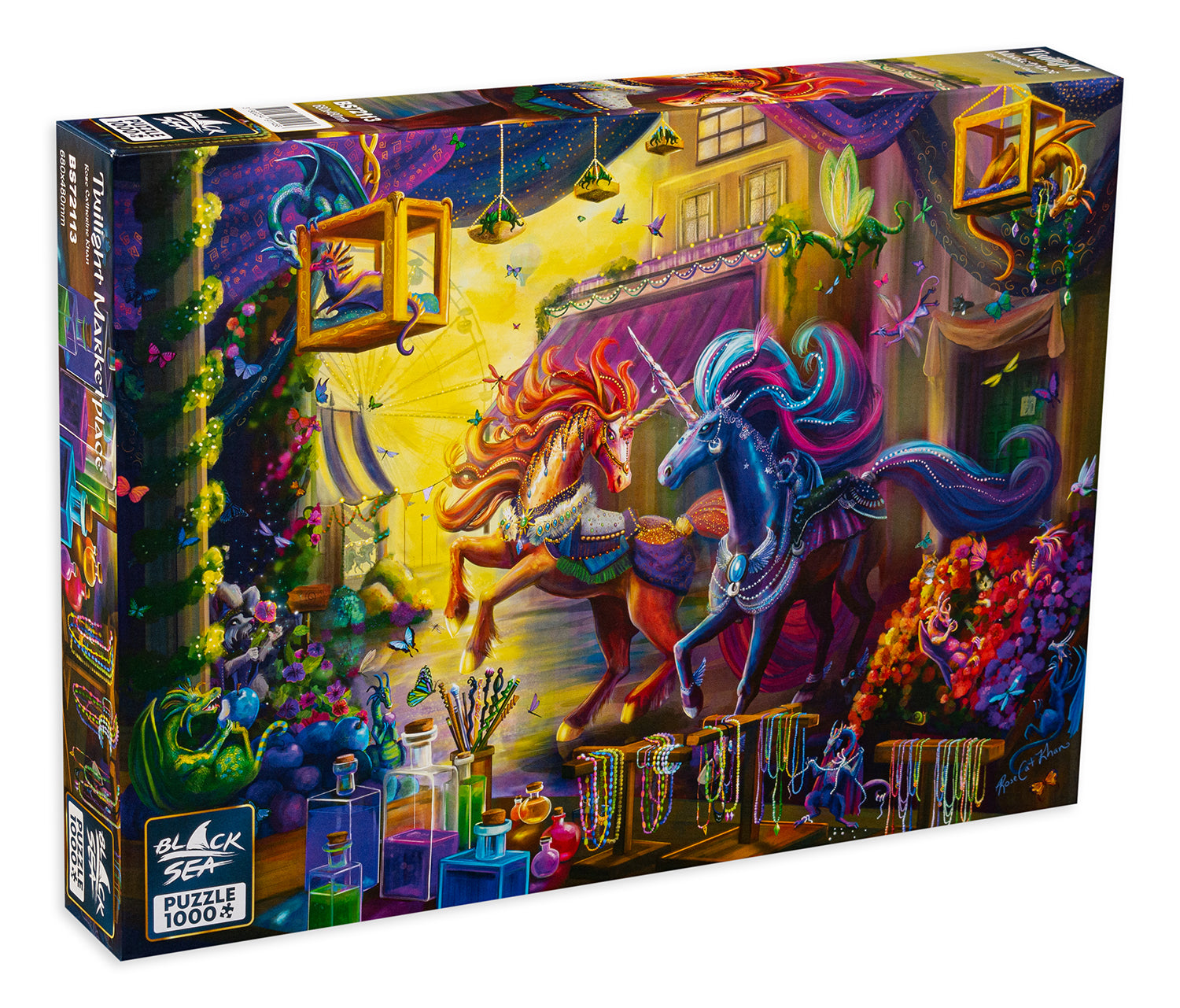 Пъзел Черен Sea От 1000 Части - Мистично Магазинче Роуз Кетрин Кан - Пъзели - Black Sea Puzzles - BebeMama