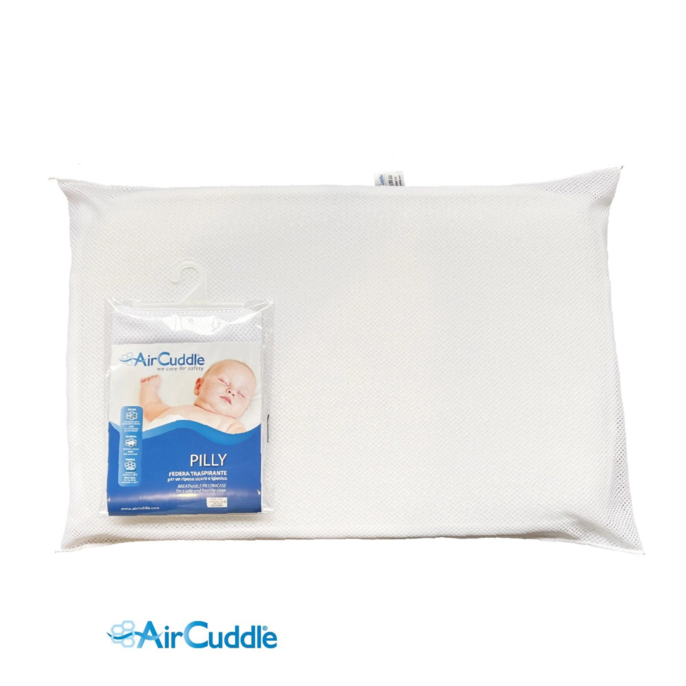 Дишаща Микро-Перфорирана Калъфка Pilly За Възглавница За Кошара Breeze Aircuddle - Възглавници - AirCuddle - BebeMama