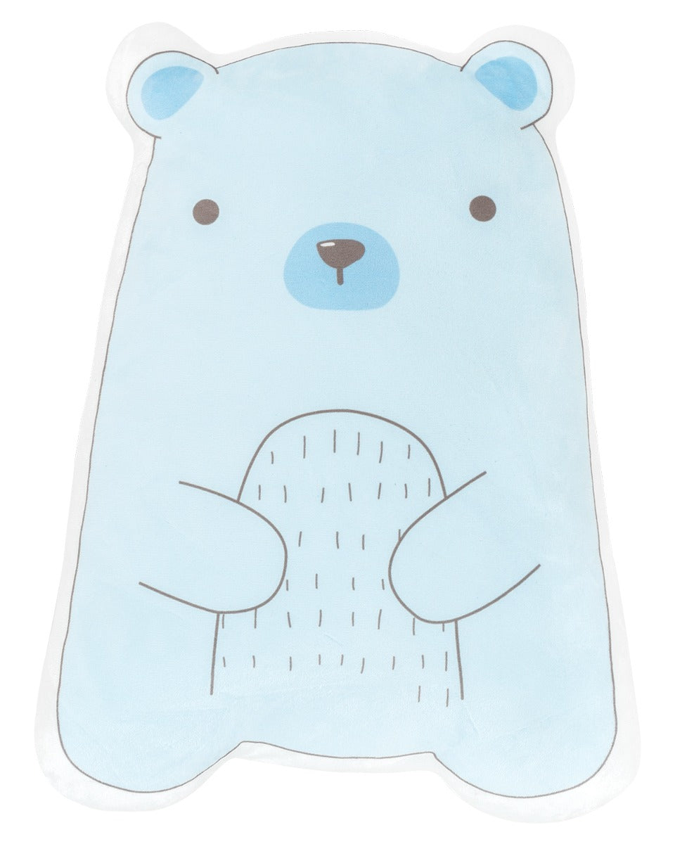 Плюшена Възглавница-Играчка Bear With Me Син --- BebeMama