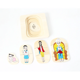 Многослоен Пъзел - Кръговратът На Живота - Жена - Пъзели - Smartbaby - BebeMama