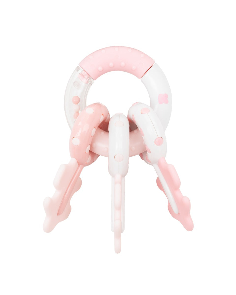 Дрънкалка Key ring Pink - Дрънкалки - Kikkaboo - BebeMama