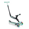 Сгъваема Тротинетка С Родителски Контрол Go Up Foldable Plus Lights - Ментово Зелена - Тротинетки - Globber - BebeMama