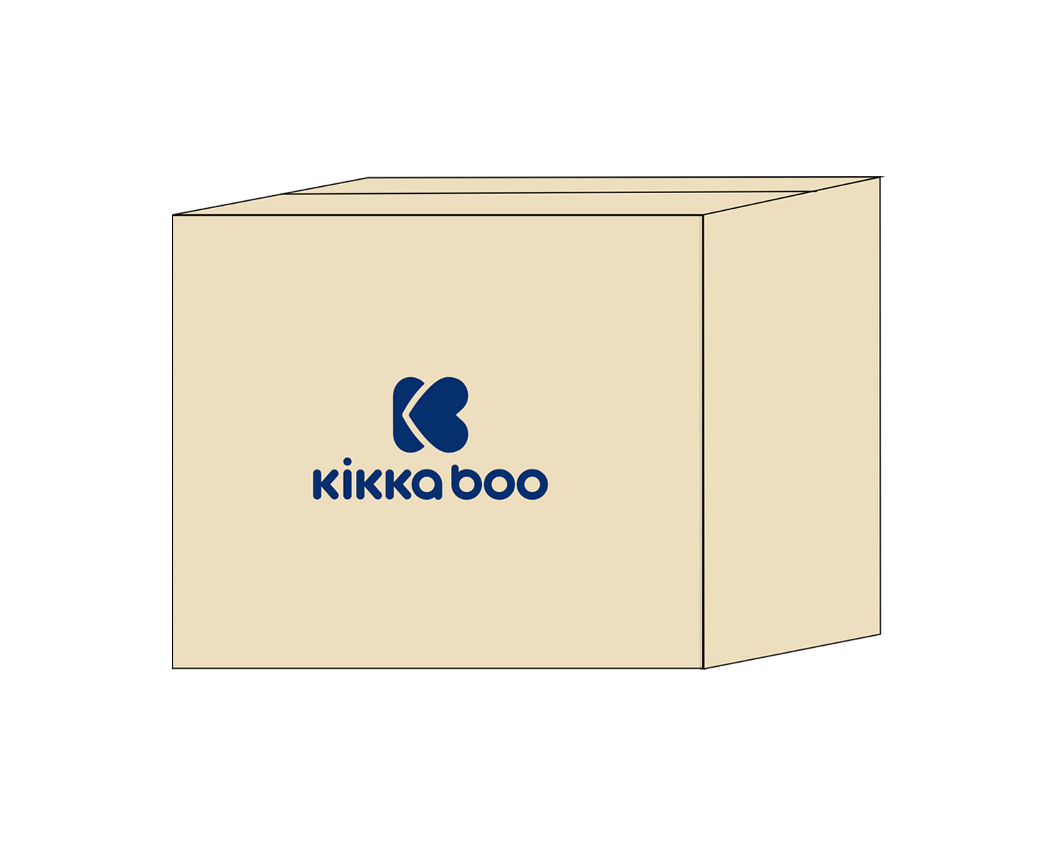 Транспортен Кашон 52Х43Х35См С Лого - Аксесоари За Стая - Kikkaboo - BebeMama