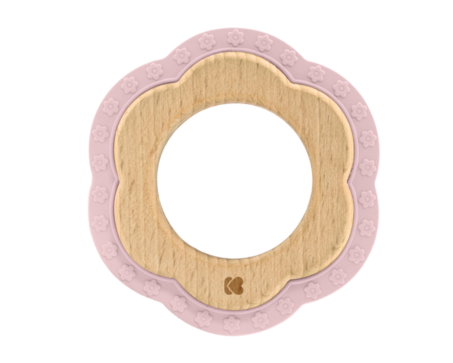 Чесалка Дърво-Силикон Flower Pink --- BebeMama