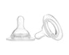 Биберон силиконов UniFlow Wide „XL“ 2бр - Биберони - Kikkaboo - BebeMama