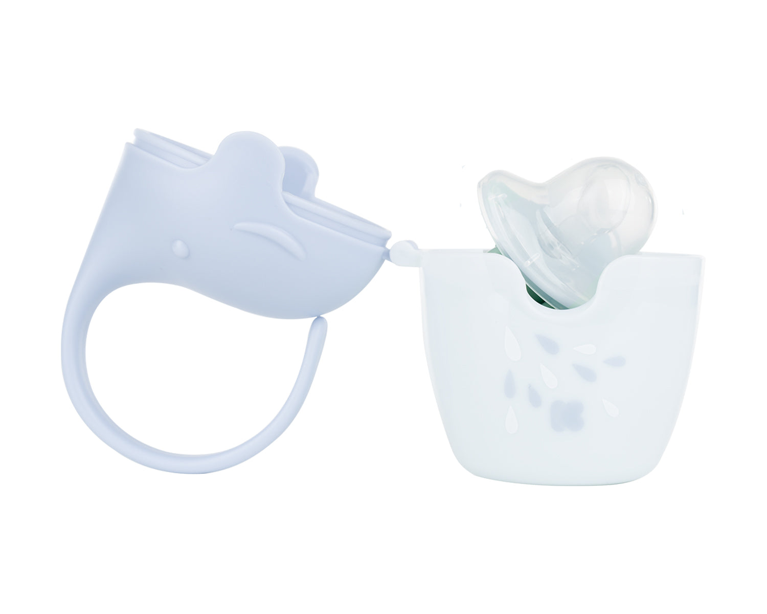 Кутия За Залъгалка Elephant Син --- BebeMama