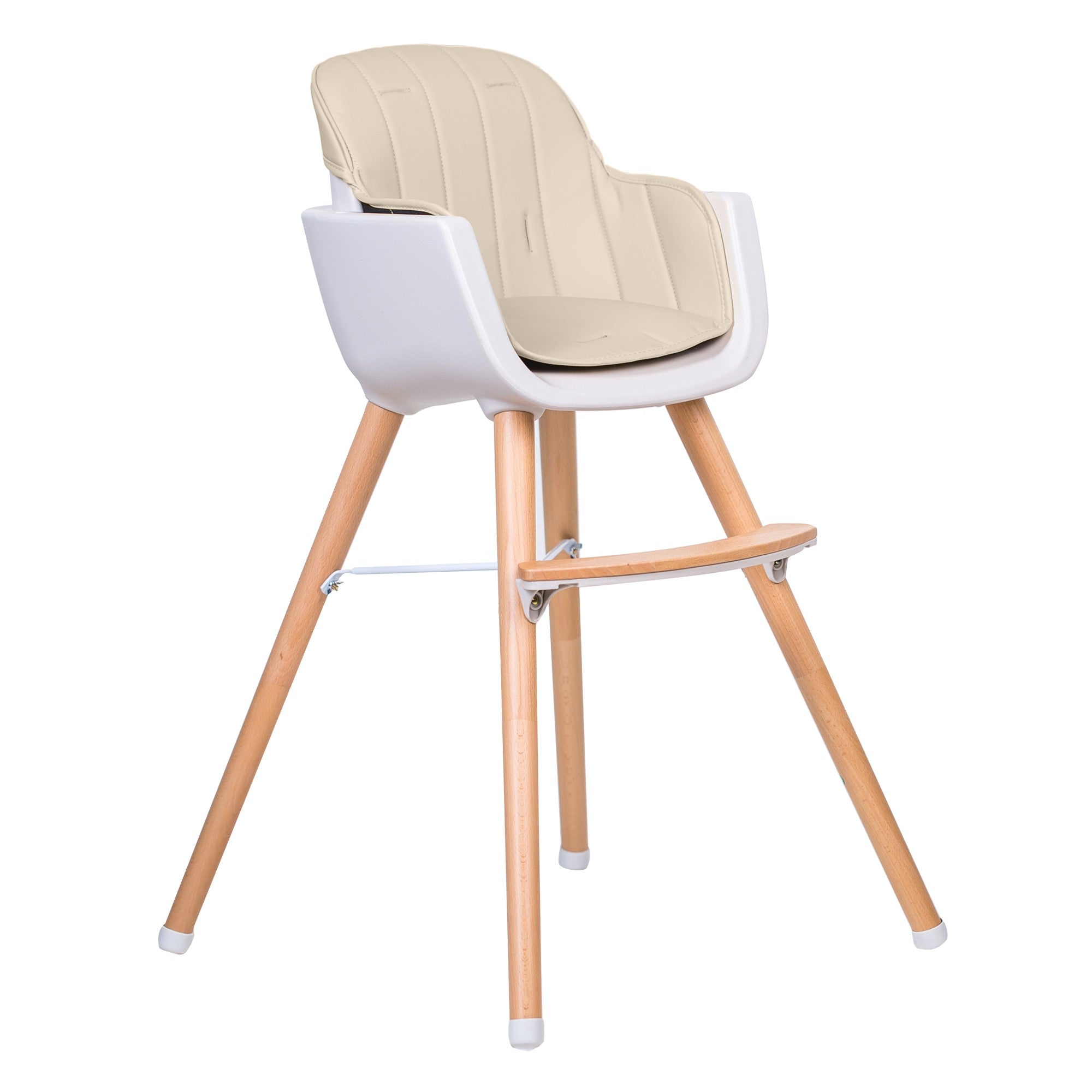 Столче За Хранене Buba Carino Слонова Кост --- BebeMama