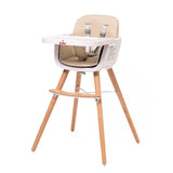 Столче За Хранене Buba Carino Слонова Кост --- BebeMama