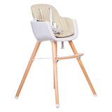 Столче За Хранене Buba Carino Слонова Кост --- BebeMama