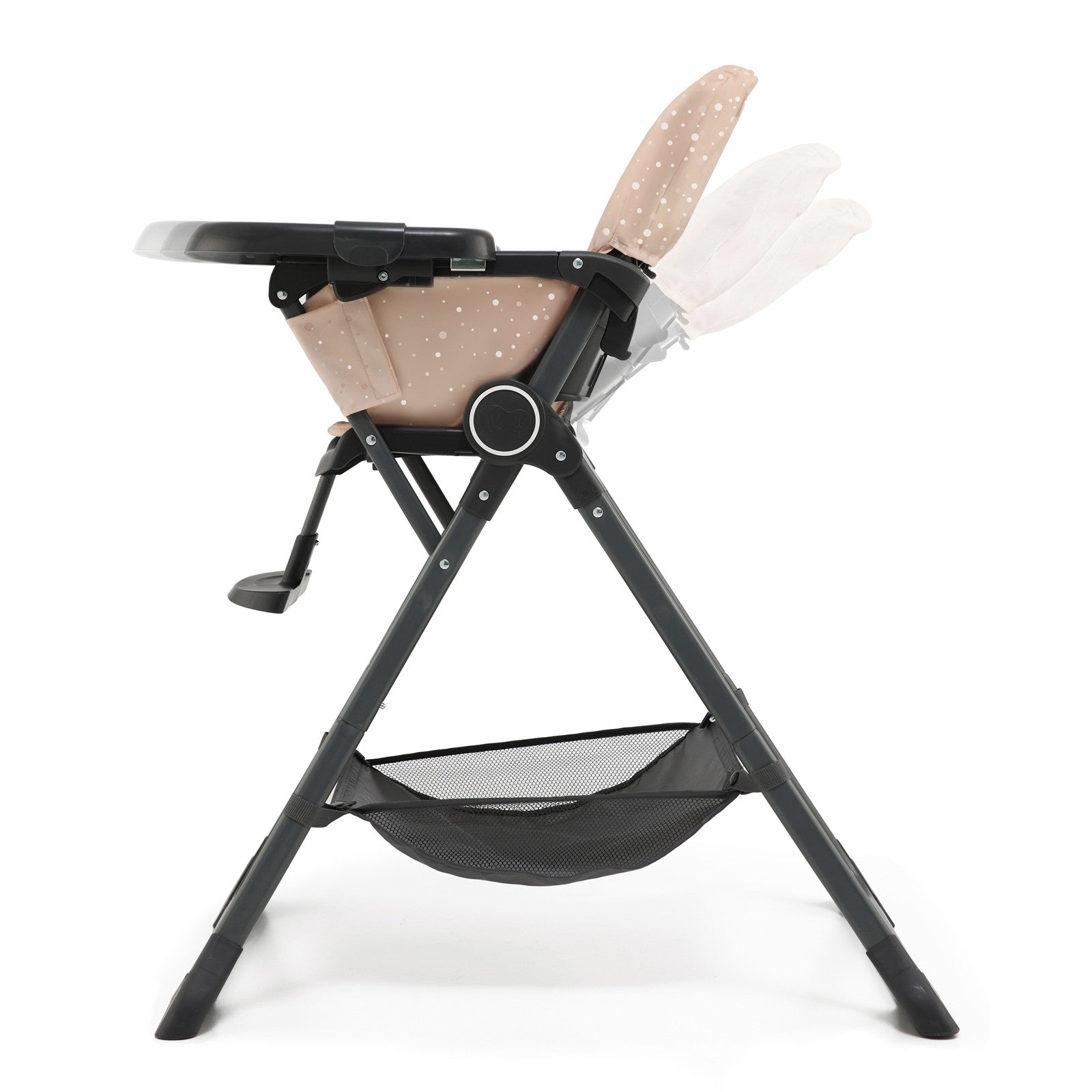 Столче За Хранене Kinderkraft Foldee Розово --- BebeMama