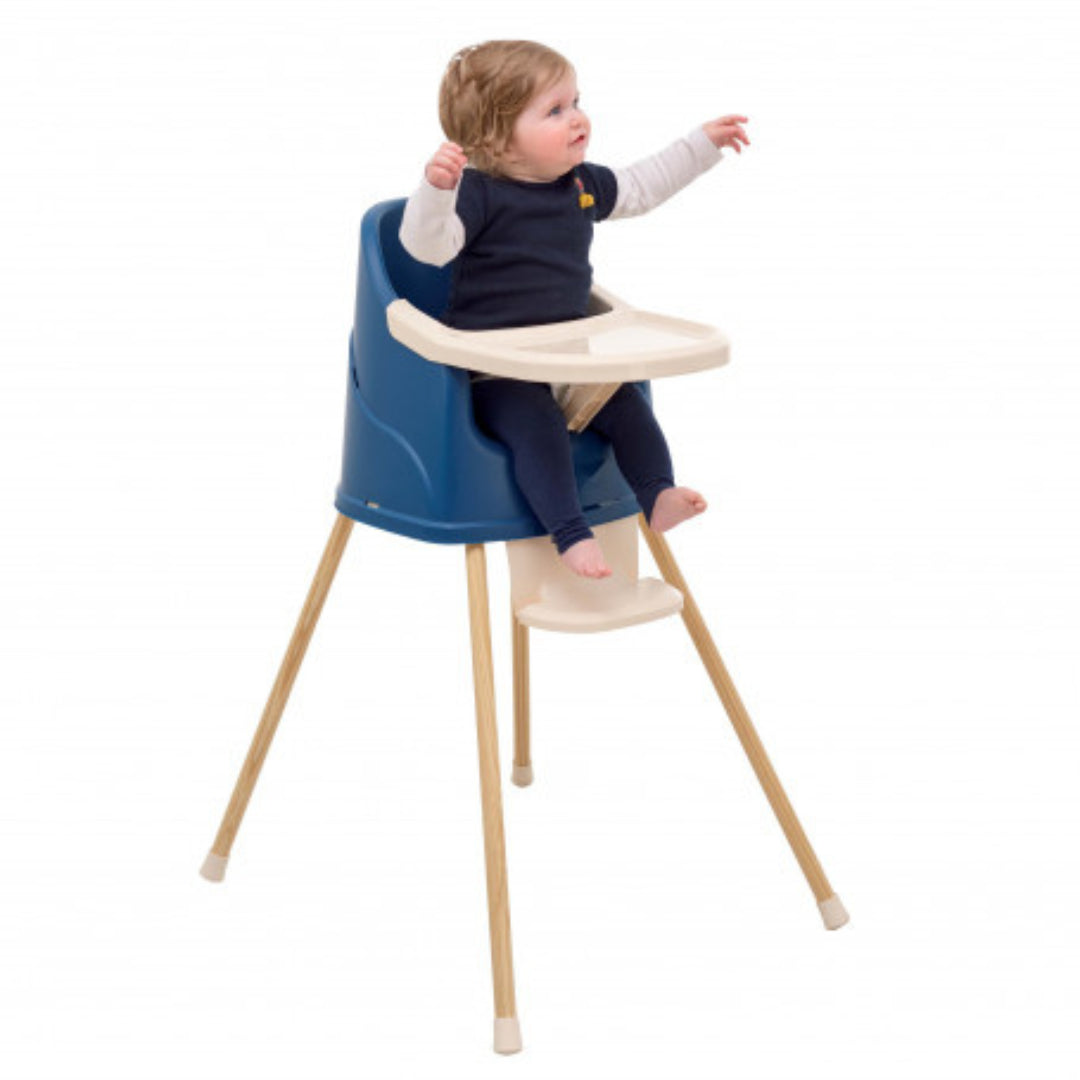 Столче За Хранене Thermobaby Youpla 2В1 Синьо --- BebeMama