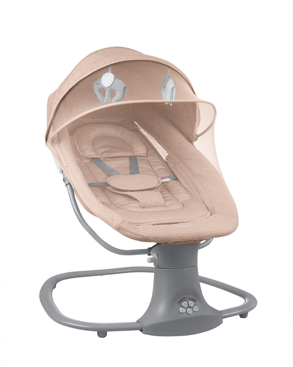 Електрическа Люлка Winks Pink 2024 --- BebeMama