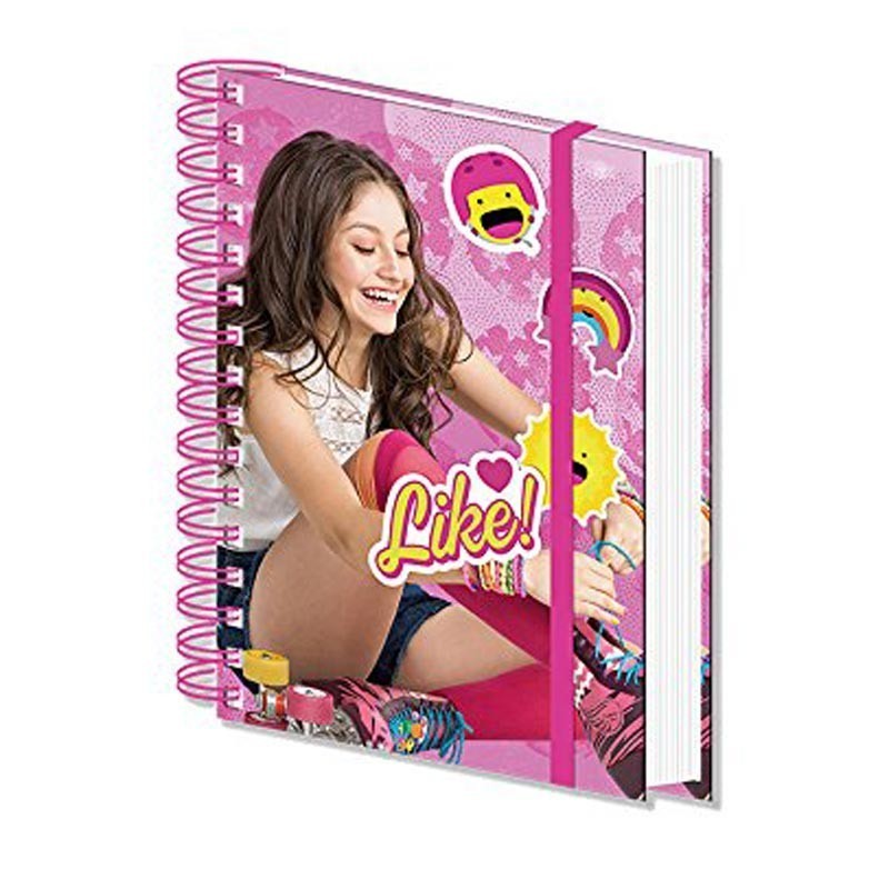 Тефтер С Твърди Корици И Спирала - Сой Луна - Образователни Игри - Kids Licensing - BebeMama