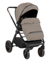 Комбинирана Количка 2В1 С Кош За Новородено Tiffany Beige 2024 --- BebeMama