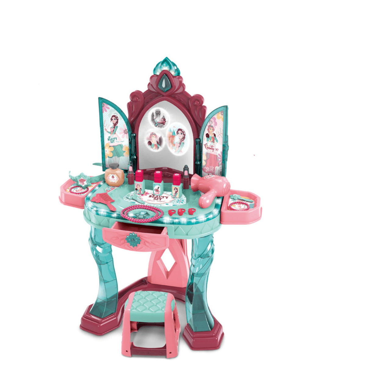 Тоалетка За Деца Buba Beauty 008-988 Принцеси --- BebeMama